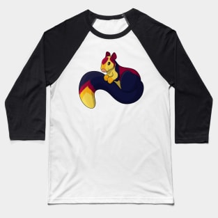 Malabar Squirrel Baseball T-Shirt